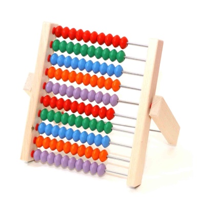 Игрушка Счеты деревянные вертикальные ТриЦ 02354